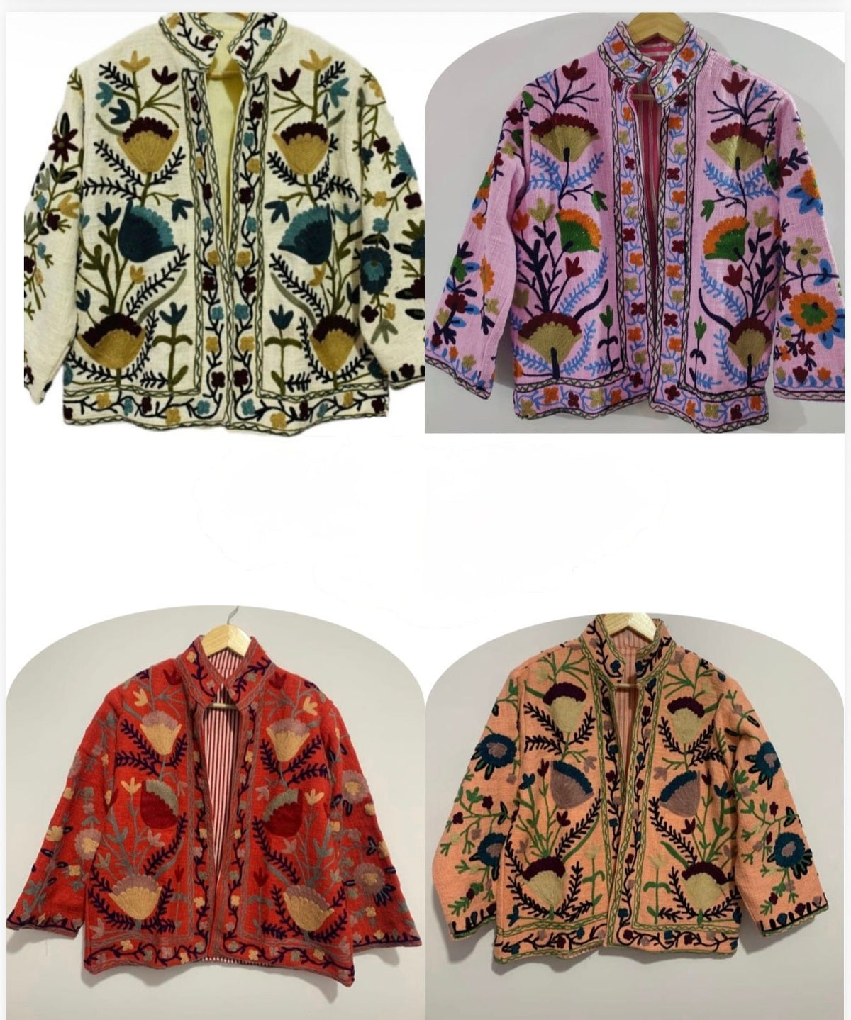 Cotton Suzani Jackets