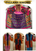 PHULKARI KIMONO
