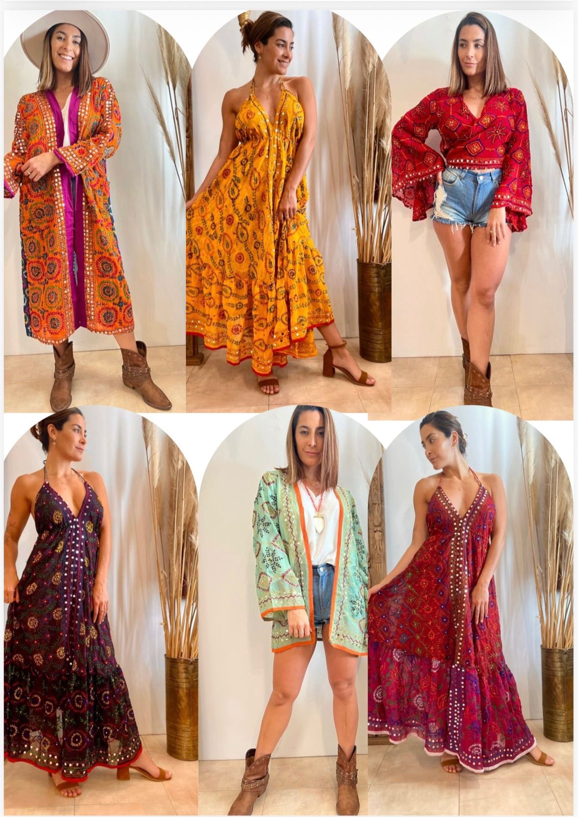 PHULKARI KIMONO