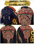 EMBELLISHED DENIMJACKET