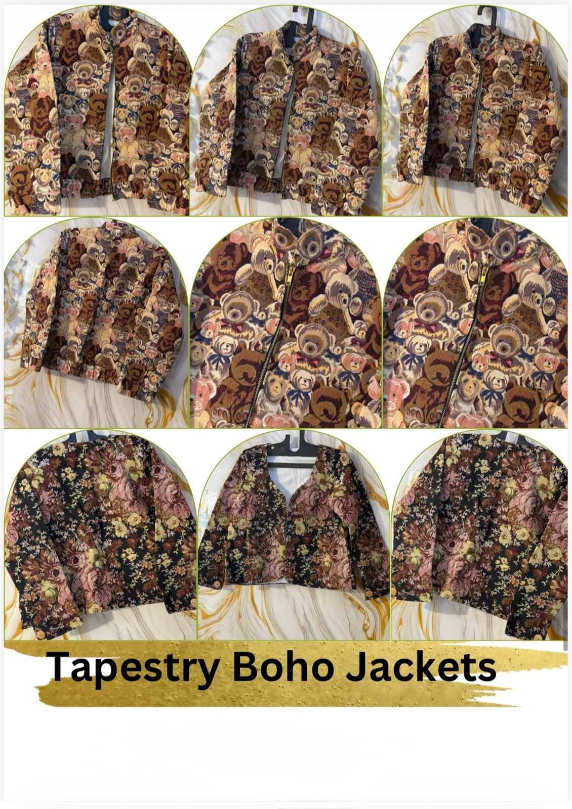 Tapestry Boho Jackets