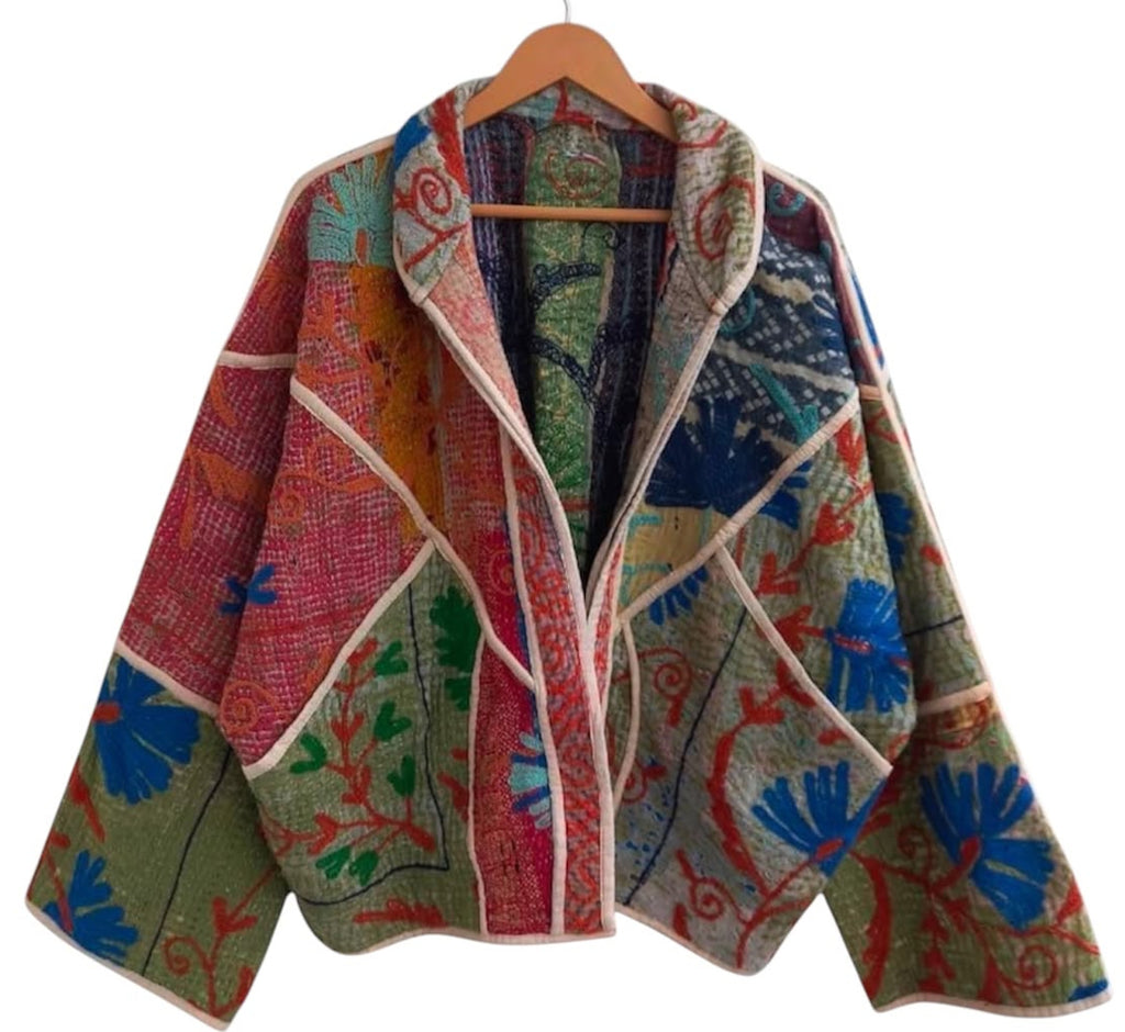 Vintage Kantha Suzani Jackets