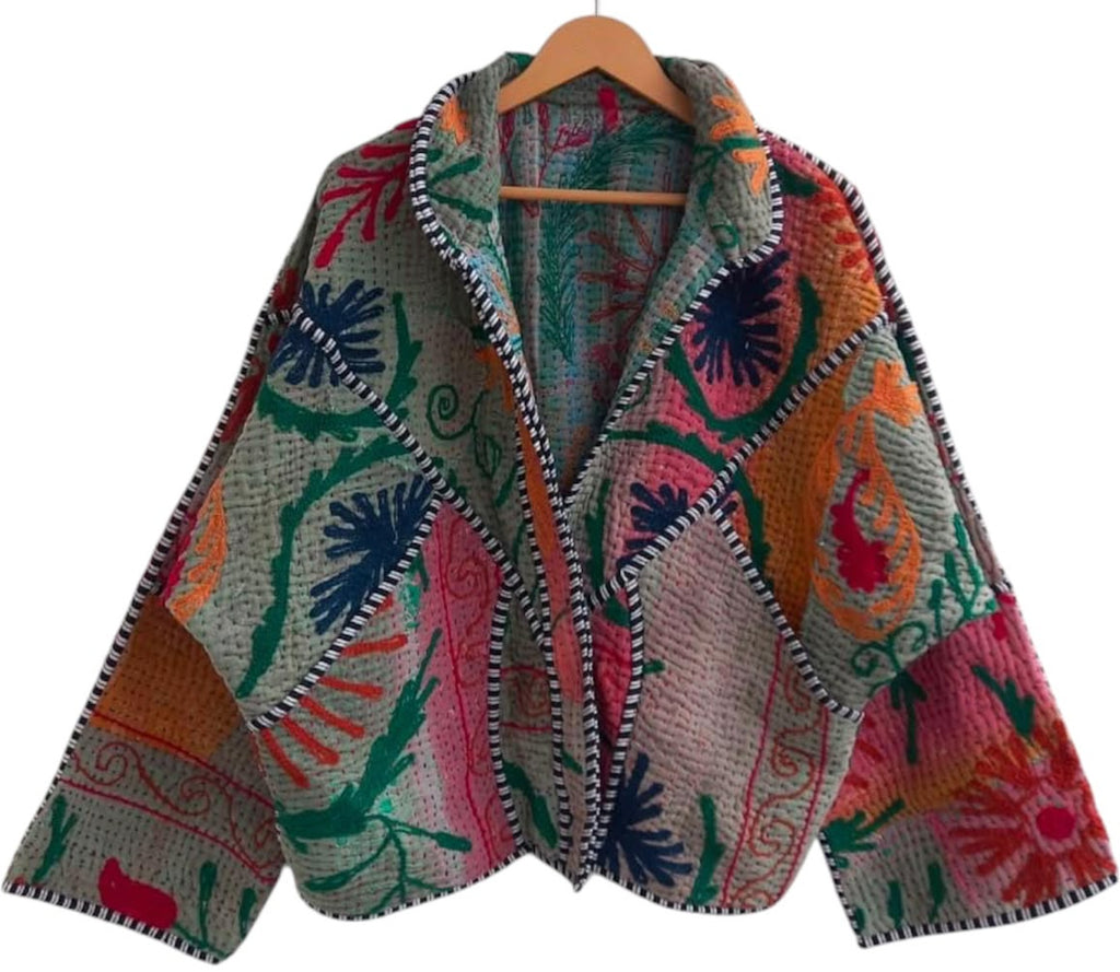 Vintage Kantha Suzani Jackets